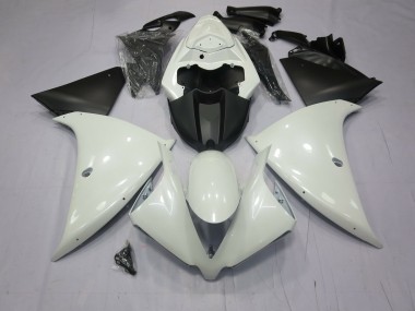 Bianco Lucido 2009-2011 Yamaha R1 Carene Moto