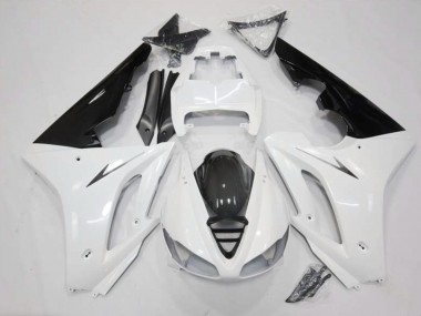 Bianco Lucido 2009-2012 Triumph Daytona 675 Carene Moto