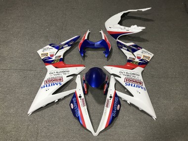 Bianco Lucido 2013-2016 Triumph Daytona 675 Carene Moto