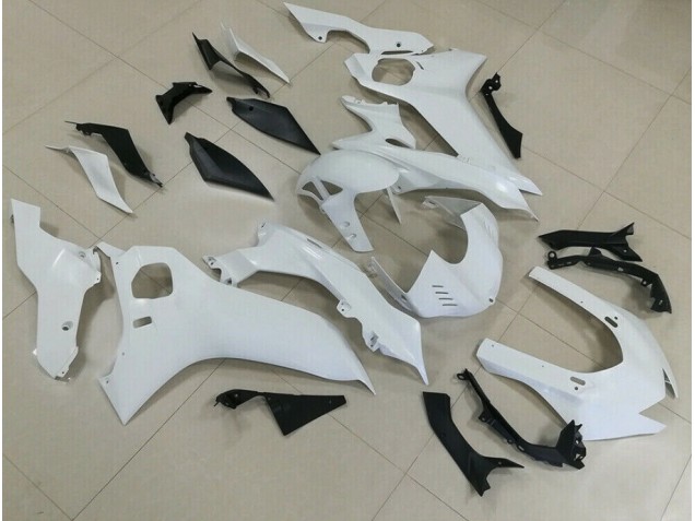 Bianco Lucido 2017-2021 Yamaha R6 Carene Moto Bianco Lucido 2017-2021 Yamaha R6 Carene Moto