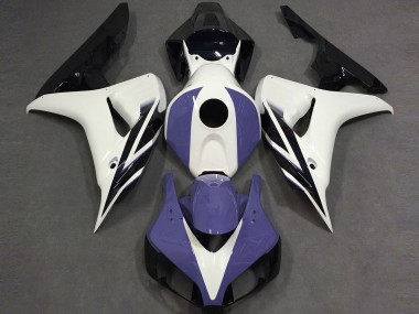 Bianco Lucido Blu & Nero 2006-2007 Honda CBR1000RR Carene Moto