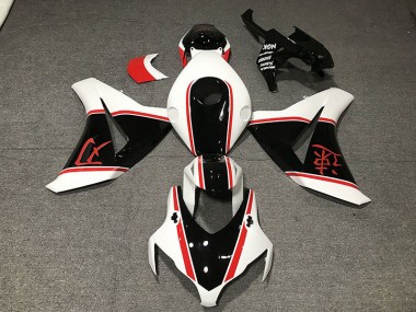 Bianco Lucido Rosso & Nero 2008-2011 Honda CBR1000RR Carene Moto