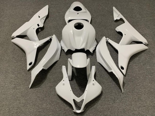 Bianco Lucido Semplice 2007-2008 Honda CBR600RR Carene Moto Bianco Lucido Semplice 2007-2008 Honda CBR600RR Carene Moto