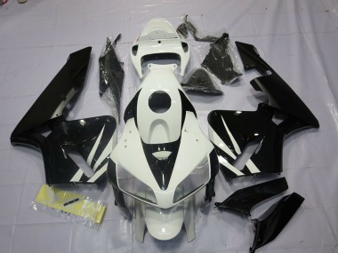 Bianco & Nero 2005-2006 Honda CBR600RR Carene Moto