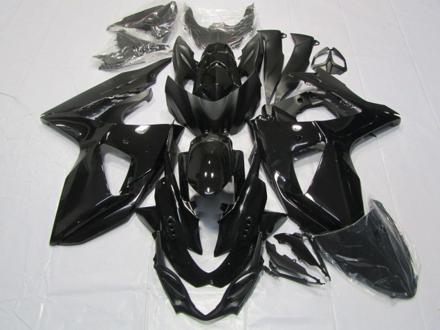 Bianco Nero & Blu 2009-2016 Suzuki GSXR 1000 Carene Moto Bianco Nero & Blu 2009-2016 Suzuki GSXR 1000 Carene Moto