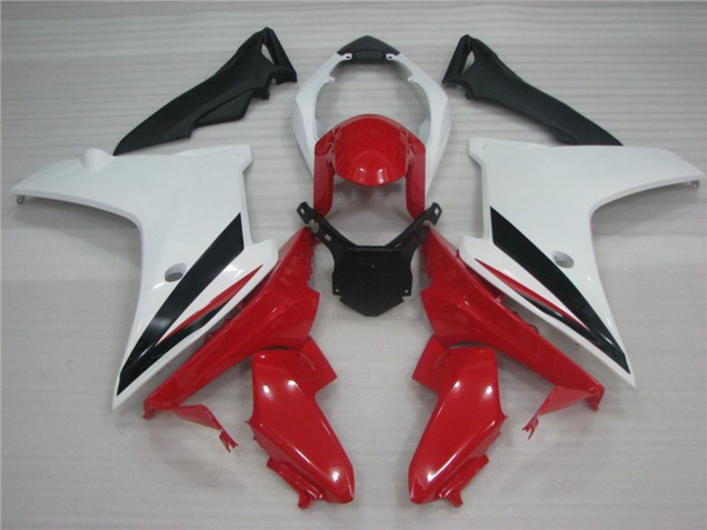 Bianco Nero & Rosso 2011-2012 Honda CBR600F Carene Moto Bianco Nero & Rosso 2011-2012 Honda CBR600F Carene Moto