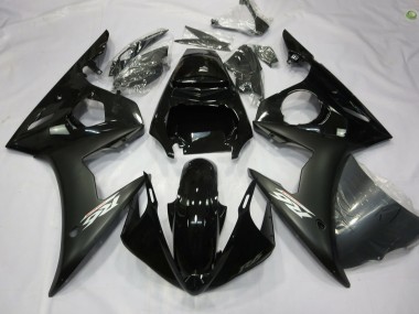 Bianco Opaco 2003-2004 Yamaha R6 Carene Moto
