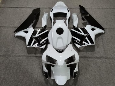 Bianco Perla & Nero 2003-2004 Honda CBR600RR Carene Moto