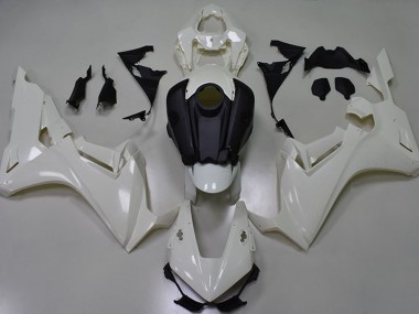 Bianco Perla Tinta Unita 2017-2023 Honda CBR1000RR Carene Moto