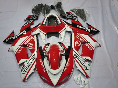 Bianco Rosso 2006-2007 Kawasaki ZX10R Carene Moto