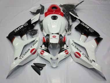 Bianco & Rosso Konica Minolta 2007-2008 Honda CBR600RR Carene Moto