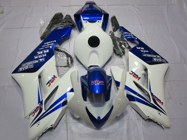 Bleu Blanc HRC 2004-2005 Honda CBR1000RR Carene Moto Bleu Blanc HRC 2004-2005 Honda CBR1000RR Carene Moto
