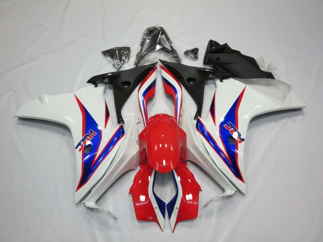 Bleu Blanc Rouge HRC 2011-2012 Honda CBR600F Carene Moto Bleu Blanc Rouge HRC 2011-2012 Honda CBR600F Carene Moto