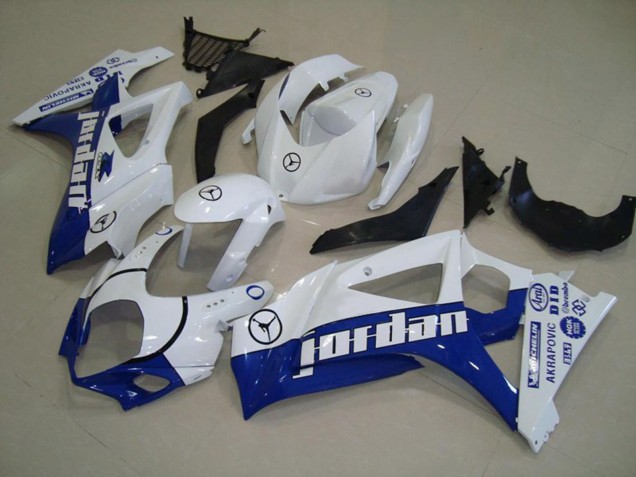 Bleu Jordan 2007-2008 Suzuki GSXR 1000 Carene Moto Bleu Jordan 2007-2008 Suzuki GSXR 1000 Carene Moto