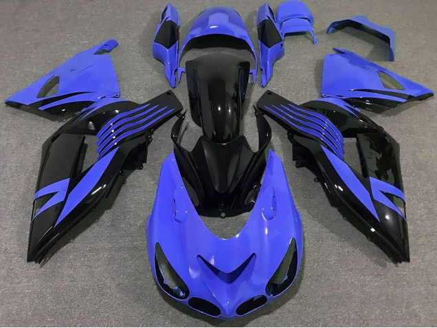 Blu Acceso 2006-2011 Kawasaki ZX14R Carene Moto Blu Acceso 2006-2011 Kawasaki ZX14R Carene Moto