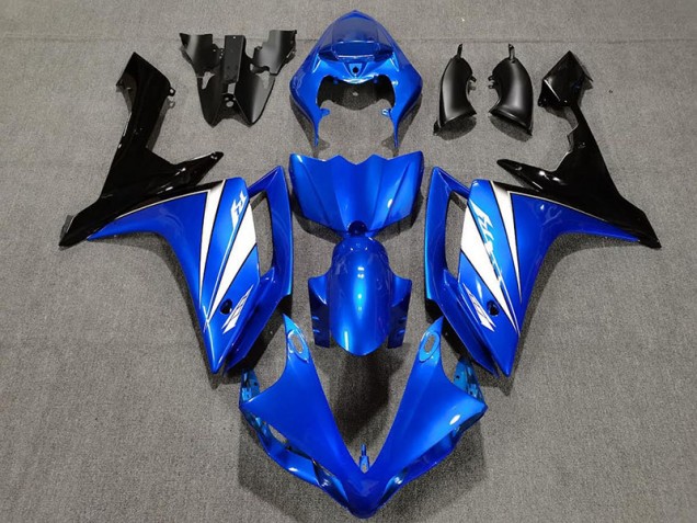 Blu Bianco & Nero 2007-2008 Yamaha R1 Carene Moto Blu Bianco & Nero 2007-2008 Yamaha R1 Carene Moto