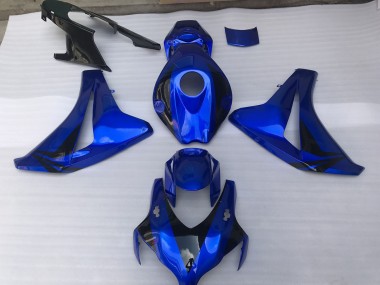 Blu Brillante & Vibrante 2008-2011 Honda CBR1000RR Carene Moto