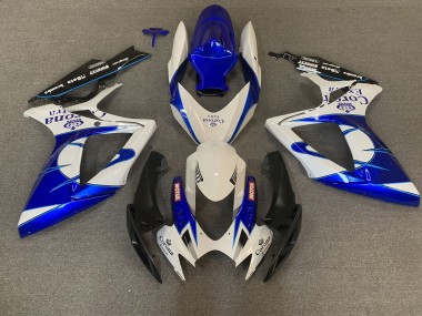 Blu Corona 2006-2007 Suzuki GSXR 600-750 Carene Moto
