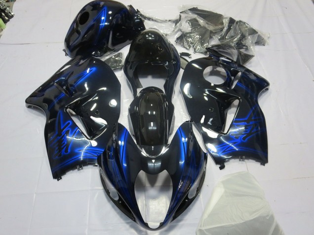 Blu Elettrico 1997-2007 Suzuki GSXR 1300 Carene Moto Blu Elettrico 1997-2007 Suzuki GSXR 1300 Carene Moto