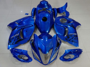 Blu Elettrico 2008-2020 Suzuki GSXR 1300 Carene Moto