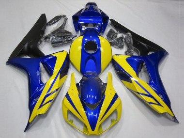 Blu & Giallo 2006-2007 Honda CBR1000RR Carene Moto