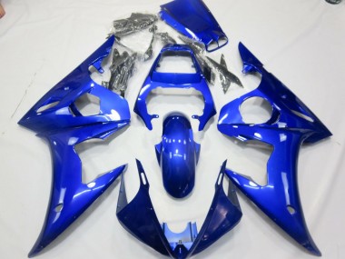 Blu Lucido 2003-2004 Yamaha R6 Carene Moto