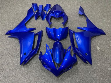 Blu Lucido 2007-2008 Yamaha R1 Carene Moto