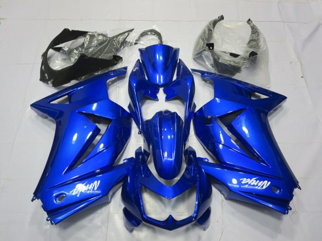Blu Lucido 2008-2012 Kawasaki Ninja 250 Carene Moto Blu Lucido 2008-2012 Kawasaki Ninja 250 Carene Moto