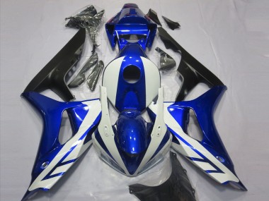 Blu Lucido & Argento 2006-2007 Honda CBR1000RR Carene Moto