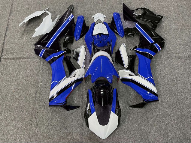 Blu Lucido Bianco & Nero 2017-2023 Honda CBR1000RR Carene Moto Blu Lucido Bianco & Nero 2017-2023 Honda CBR1000RR Carene Moto