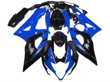 Blu Lucido & Nero 2005-2006 Suzuki GSXR 1000 Carene Moto