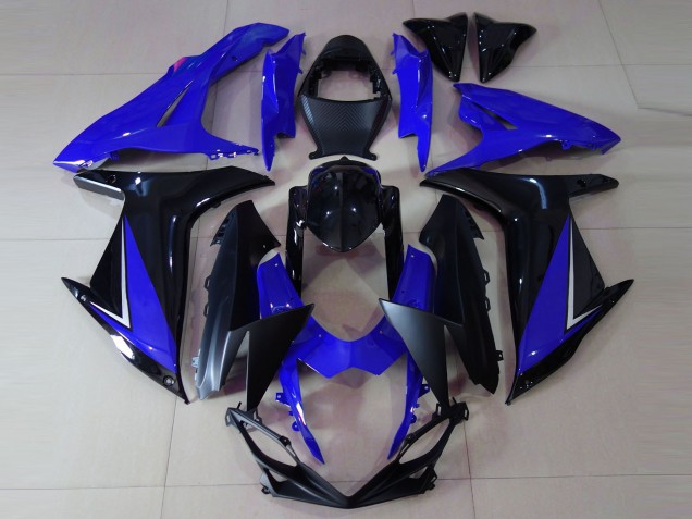 Blu Lucido & Nero 2011-2024 Suzuki GSXR 600-750 Carene Moto Blu Lucido & Nero 2011-2024 Suzuki GSXR 600-750 Carene Moto