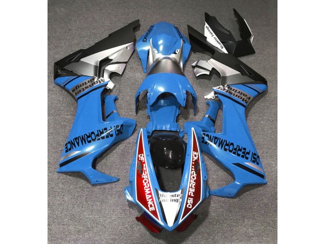 Blu Lucido & Rosso 2017-2023 Honda CBR1000RR Carene Moto Blu Lucido & Rosso 2017-2023 Honda CBR1000RR Carene Moto
