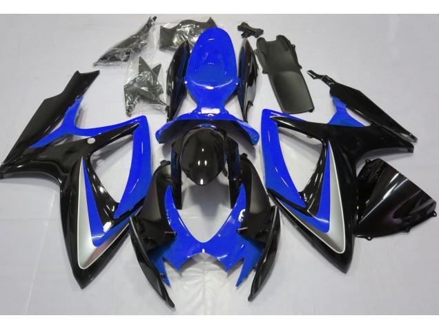 Blu Lucido Rovinato 2006-2007 Suzuki GSXR 600-750 Carene Moto Blu Lucido Rovinato 2006-2007 Suzuki GSXR 600-750 Carene Moto