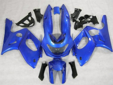 Blu Lucido Vibrante 1998-2007 Yamaha YZF600 Carene Moto