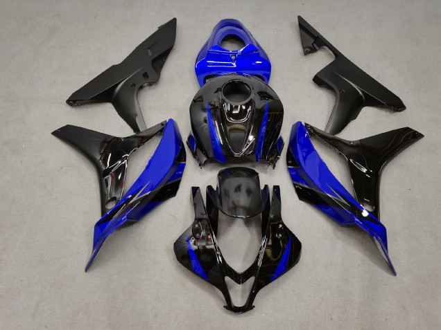 Blu & Nero 2007-2008 Honda CBR600RR Carene Moto Blu & Nero 2007-2008 Honda CBR600RR Carene Moto