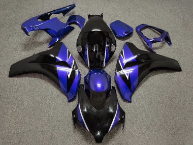 Blu & Nero 2008-2011 Honda CBR1000RR Carene Moto