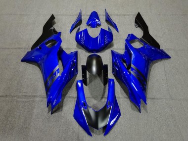 Blu & Nero 2017-2021 Yamaha R6 Carene Moto