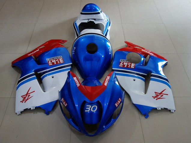 Blu Oceano & Loghi 1997-2007 Suzuki GSXR 1300 Carene Moto Blu Oceano & Loghi 1997-2007 Suzuki GSXR 1300 Carene Moto