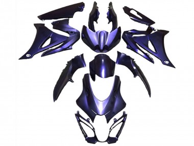 Blu Opaco 2017-2023 Suzuki GSXR 1000 Carene Moto