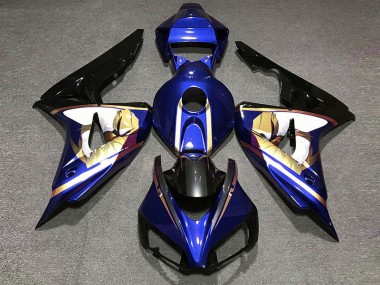Blu & Oro 2006-2007 Honda CBR1000RR Carene Moto