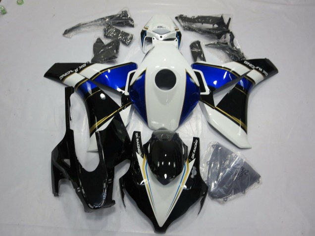 Blu & Oro Senza Marchio 2008-2011 Honda CBR1000RR Carene Moto Blu & Oro Senza Marchio 2008-2011 Honda CBR1000RR Carene Moto