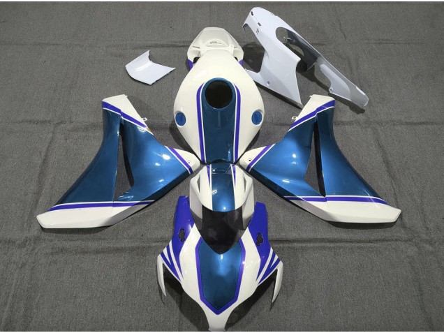 Blu Perla Lucido 2008-2011 Honda CBR1000RR Carene Moto Blu Perla Lucido 2008-2011 Honda CBR1000RR Carene Moto