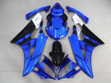 Blu Personalizzato 2006-2007 Yamaha R6 Carene Moto