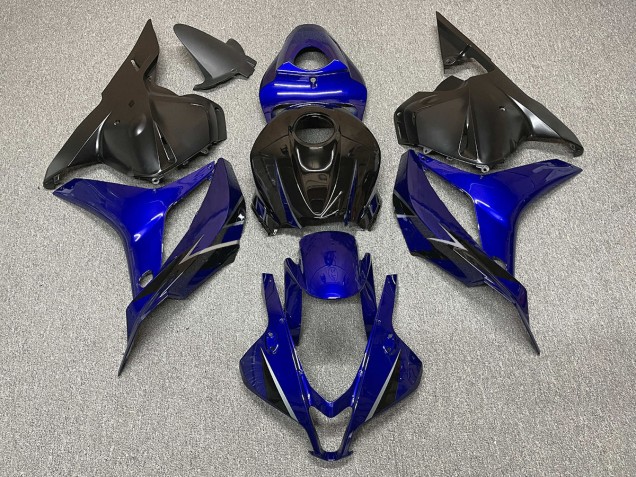 Blu Profondo Con Nero 2009-2012 Honda CBR600RR Carene Moto Blu Profondo Con Nero 2009-2012 Honda CBR600RR Carene Moto