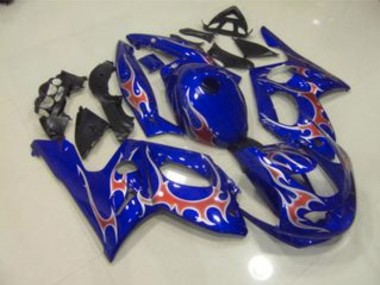 Blu Rosso & Argento Lucido 1998-2007 Yamaha YZF600 Carene Moto