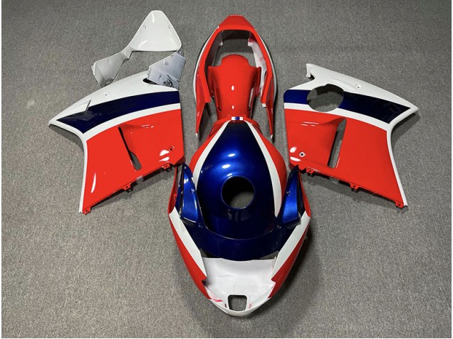 Blu Rosso & Bianco 1996-2007 Honda CBR1100XX Carene Moto Blu Rosso & Bianco 1996-2007 Honda CBR1100XX Carene Moto