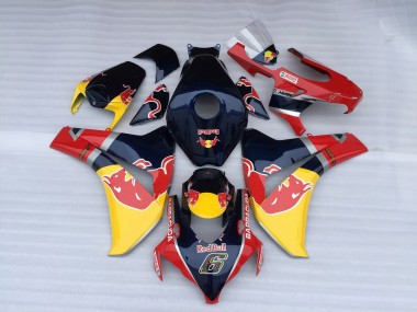 Blu Rosso Toro 2008-2011 Honda CBR1000RR Carene Moto