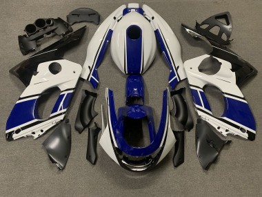 Blu Scuro & Bianco 1998-2007 Yamaha YZF600 Carene Moto