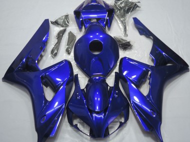 Blu Solido 2006-2007 Honda CBR1000RR Carene Moto